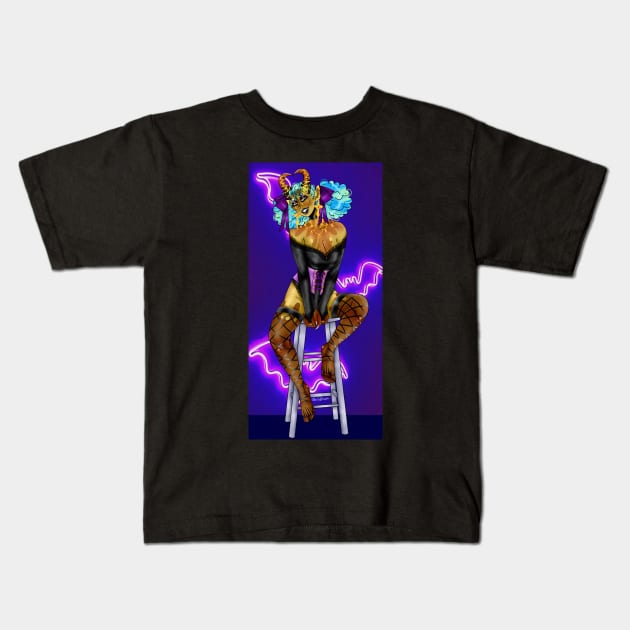 Halloween Bee Kids T-Shirt by Artadorkable's Magic Shop